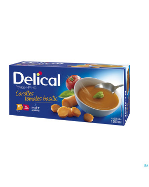 Delical potage hp hc carrotte tomate basil.4x300ml