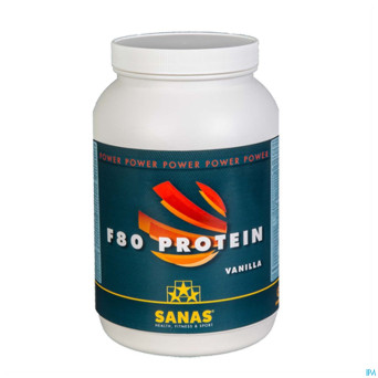 Sanas f80 protein pot 750g vanille