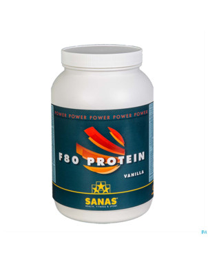 Sanas f80 protein pot 750g vanille