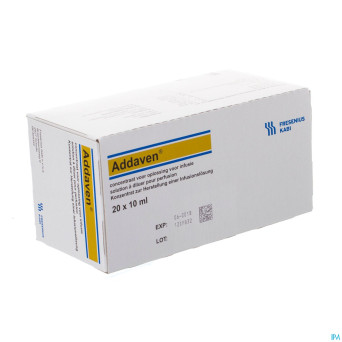 Addaven concentre pour sol inf amp 20 x 10ml