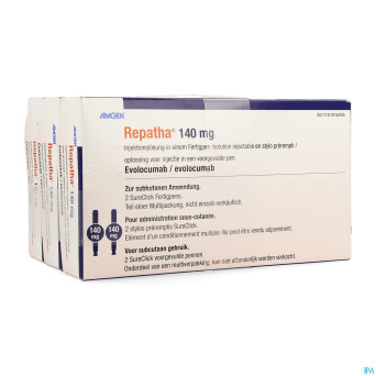 Repatha 140mg sol inj stylo prerempli 3x2