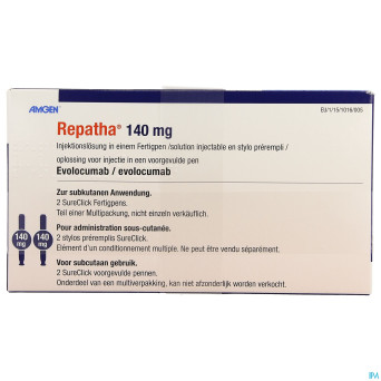 Repatha 140mg sol inj stylo prerempli 3x2