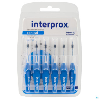 Interprox conical bleu 3,5-6mm    31189