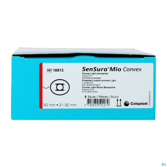 Sensura mio conv.light click 2p plaques    21mm  5