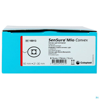 Sensura mio conv.light click 2p plaques    21mm  5