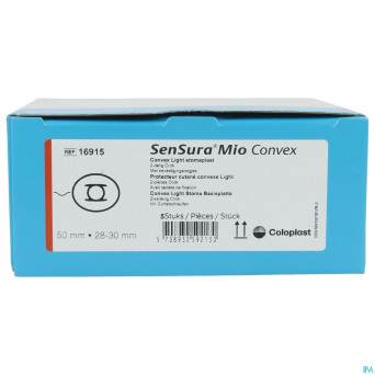 Sensura mio conv.light click 2p plaques    28mm  5