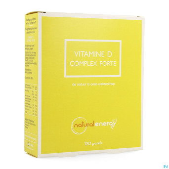 Vitamine d complex forte 1000ui 120 natural energy