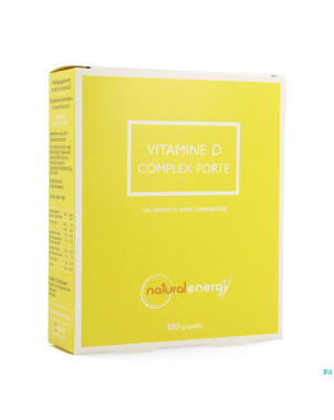 Vitamine d complex forte 1000ui 120 natural energy
