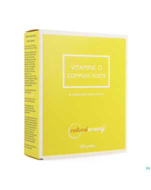 Vitamine d complex forte 1000ui 120 natural energy