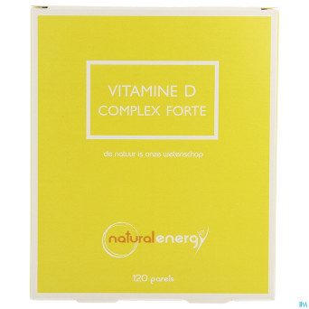 Vitamine d complex forte 1000ui 120 natural energy