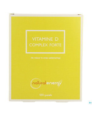 Vitamine d complex forte 1000ui 120 natural energy