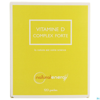 Vitamine d complex forte 1000ui 120 natural energy