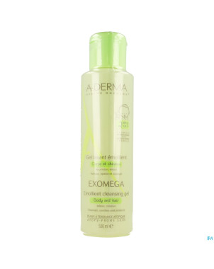 Aderma exomega gel lavant 2en1 corps cheveux 500ml