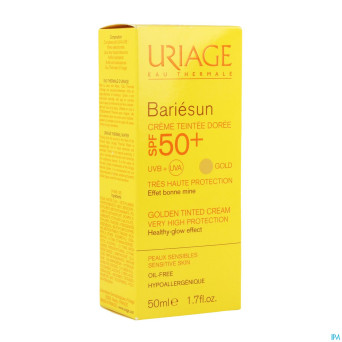 Uriage bariesun cr teintee doree ip50+ nf    50ml