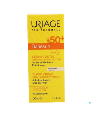 Uriage bariesun cr teintee clair ip50+    50ml
