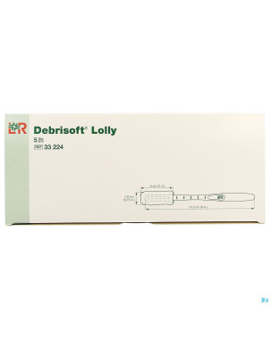 Debrisoft lolly 15,5cmx 1,9cm 5 33224