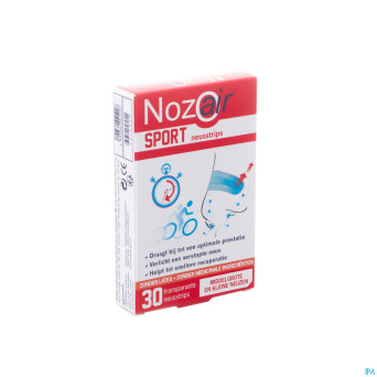 Nozoair sport bandelette nasale petit-moyen nez 30