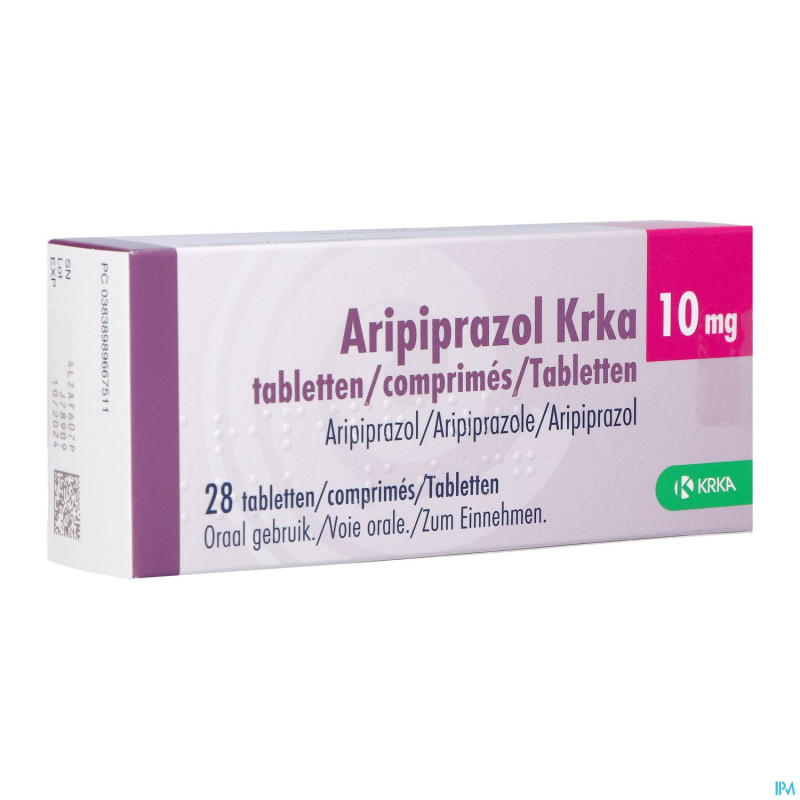 Aripiprazol krka 10mg comp 28 x 10mg