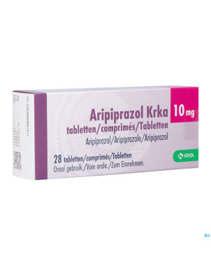 Aripiprazol krka 10mg comp 28 x 10mg