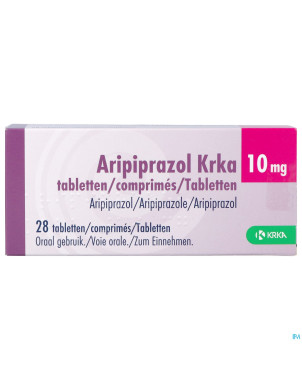Aripiprazol krka 10mg comp 28 x 10mg