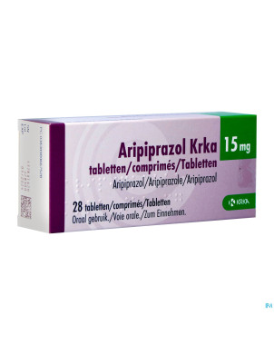 Aripiprazol krka 15mg comp 28 x 15mg