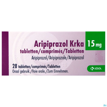 Aripiprazol krka 15mg comp 28 x 15mg