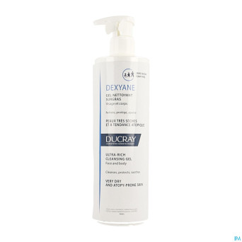 Ducray dexyane gel nettoyant surgras    400ml