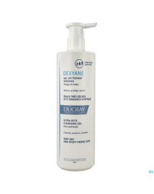 Ducray dexyane gel nettoyant surgras    400ml