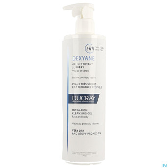 Ducray dexyane gel nettoyant surgras    400ml