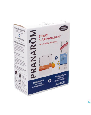 Aromanoctis spray sommeil 100ml+aromastress 2x30