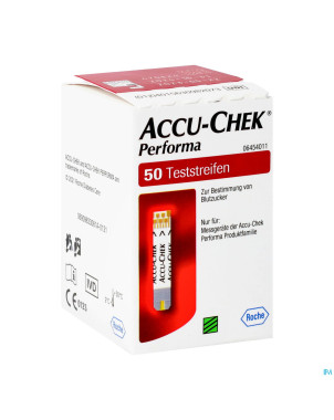 Accu chek performa    strips  50 06454011031