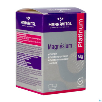 Mannavital magnesium platinum nf tabl  90