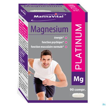 Mannavital magnesium platinum nf tabl  90