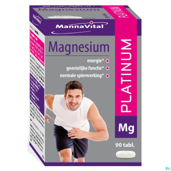 Mannavital magnesium platinum nf tabl  90