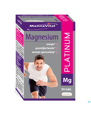 Mannavital magnesium platinum nf tabl  90