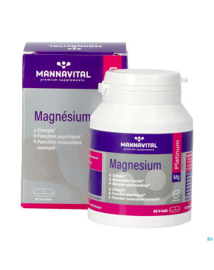 Mannavital magnesium platinum nf tabl  90