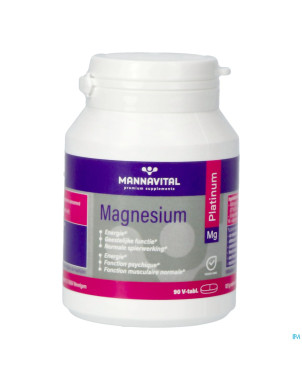Mannavital magnesium platinum nf tabl  90