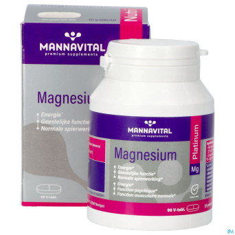 Mannavital magnesium platinum nf tabl  90