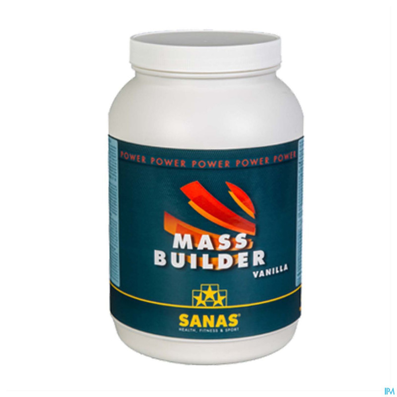 Sanas mass builder pot 1kg vanille