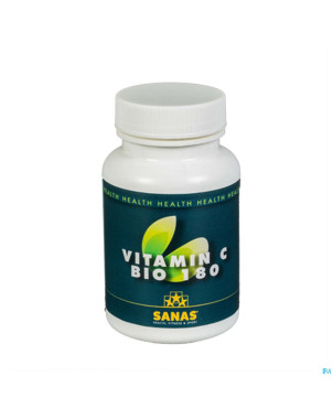 Sanas vitamin c bio 180 caps 60