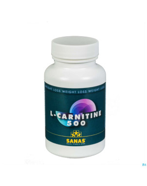 Sanas l-carnitine 500 caps 60
