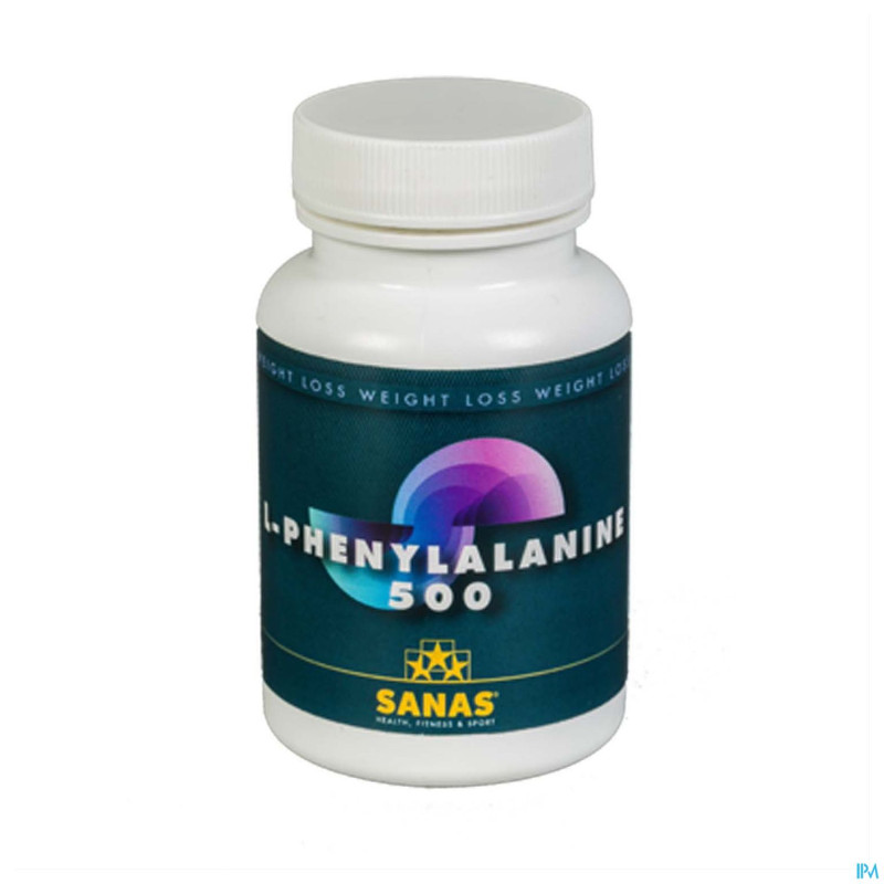 Sanas l-phenylalanine 500 caps 60