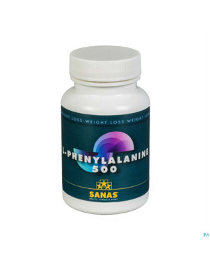 Sanas l-phenylalanine 500 caps 60