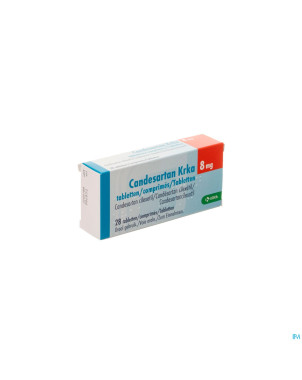 Candesartan krka  8mg tabl 28