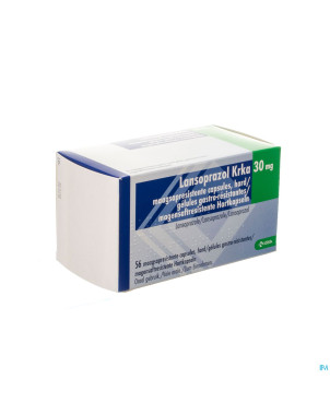 Lansoprazol krka  30mg gastro res.blist. caps  56