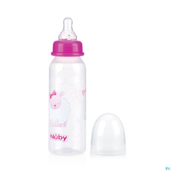 Nuby c biberon pp tet. 3v 0-12m 240ml
