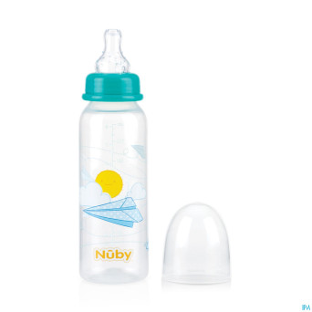 Nuby c biberon pp tet. 3v 0-12m 240ml