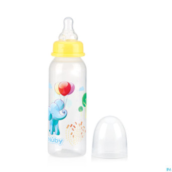 Nuby c biberon pp tet. 3v 0-12m 240ml
