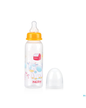 Nuby c biberon pp tet. 3v 0-12m 240ml