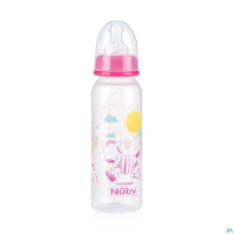 Nuby c biberon pp tet. 3v 0-12m 240ml